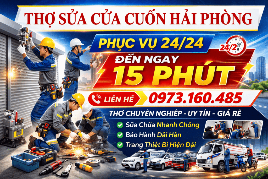 Sửa Cửa Cuốn Hải Phòng