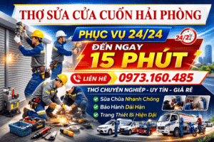 Sửa Cửa Cuốn Hải Phòng
