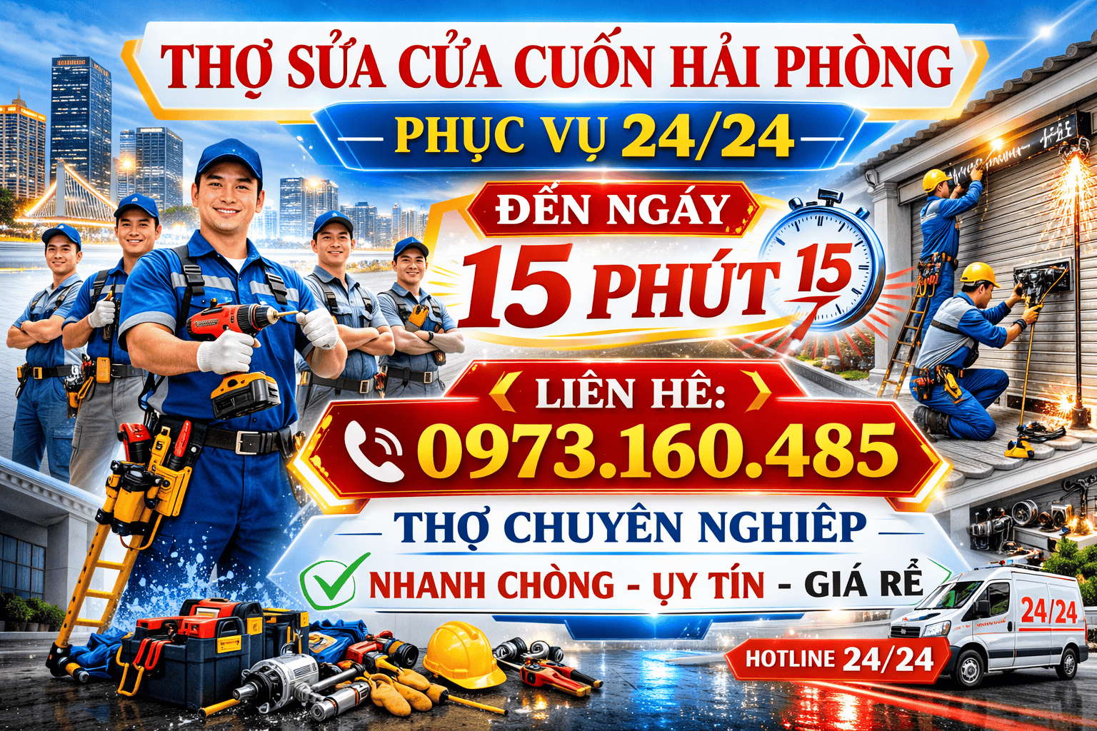 Sửa cửa cuốn tại Hải Phòng