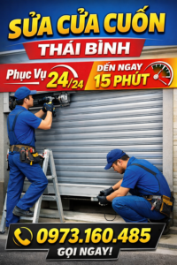 Sửa Cửa Cuốn Thái Bình